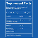 Calmify – Sachets 20, pratique et dosage facile pour votre routine anti-stress.