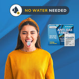 CALMOUR bandes dissolvables sur langue menthe – fond rapide pour un soulagement