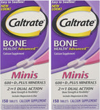 Caltrate Minis boîte extérieure, présentation compacte pour routine quotidienne