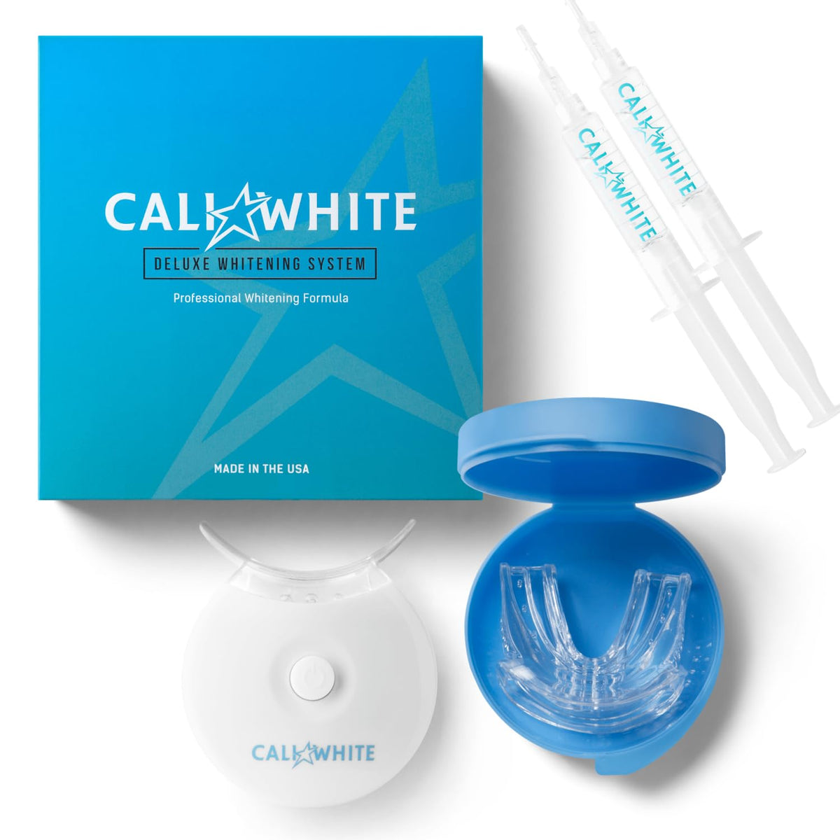 Cali White kit blanchiment dents avec lumière LED pour sourire plus lumineux