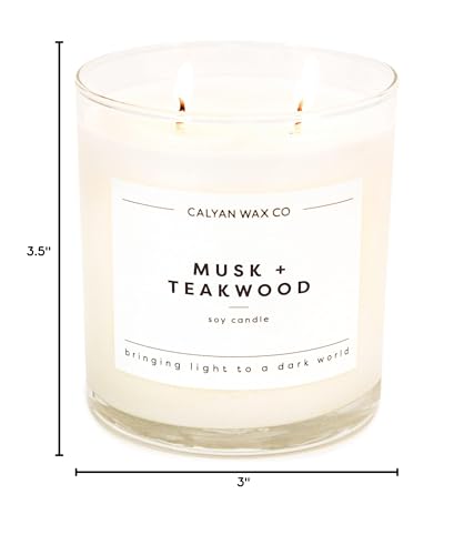 Calyan Musk Teakwood présence chic et relaxante dans chaque pièce.