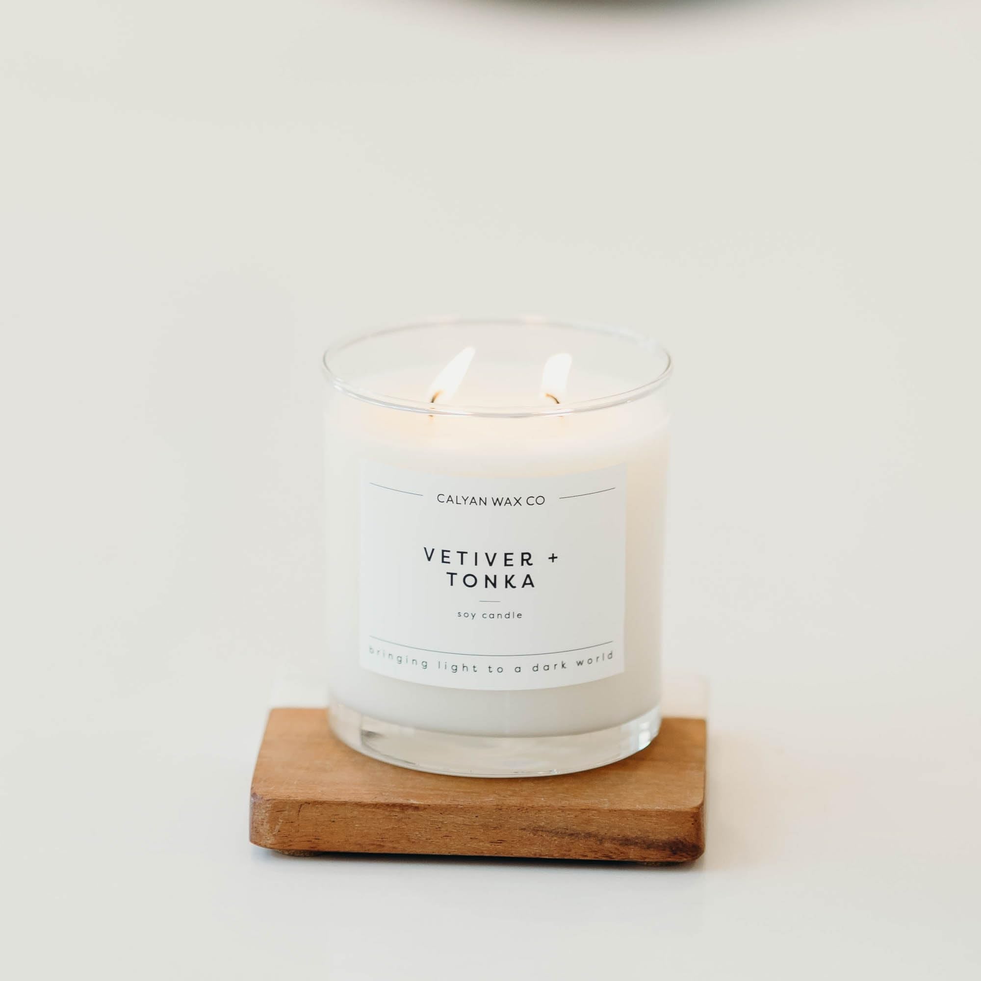 Calyan Vetiver Tonka: sans paraffine et non toxique
