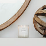 Calyan Vetiver Tonka: verre grand et clair pour décoration