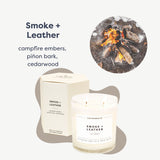 Calyan Wax Co bois et cèdre — atmosphère naturelle et apaisante.