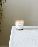 Bougie vegan et cruelty-free avec cire de soja