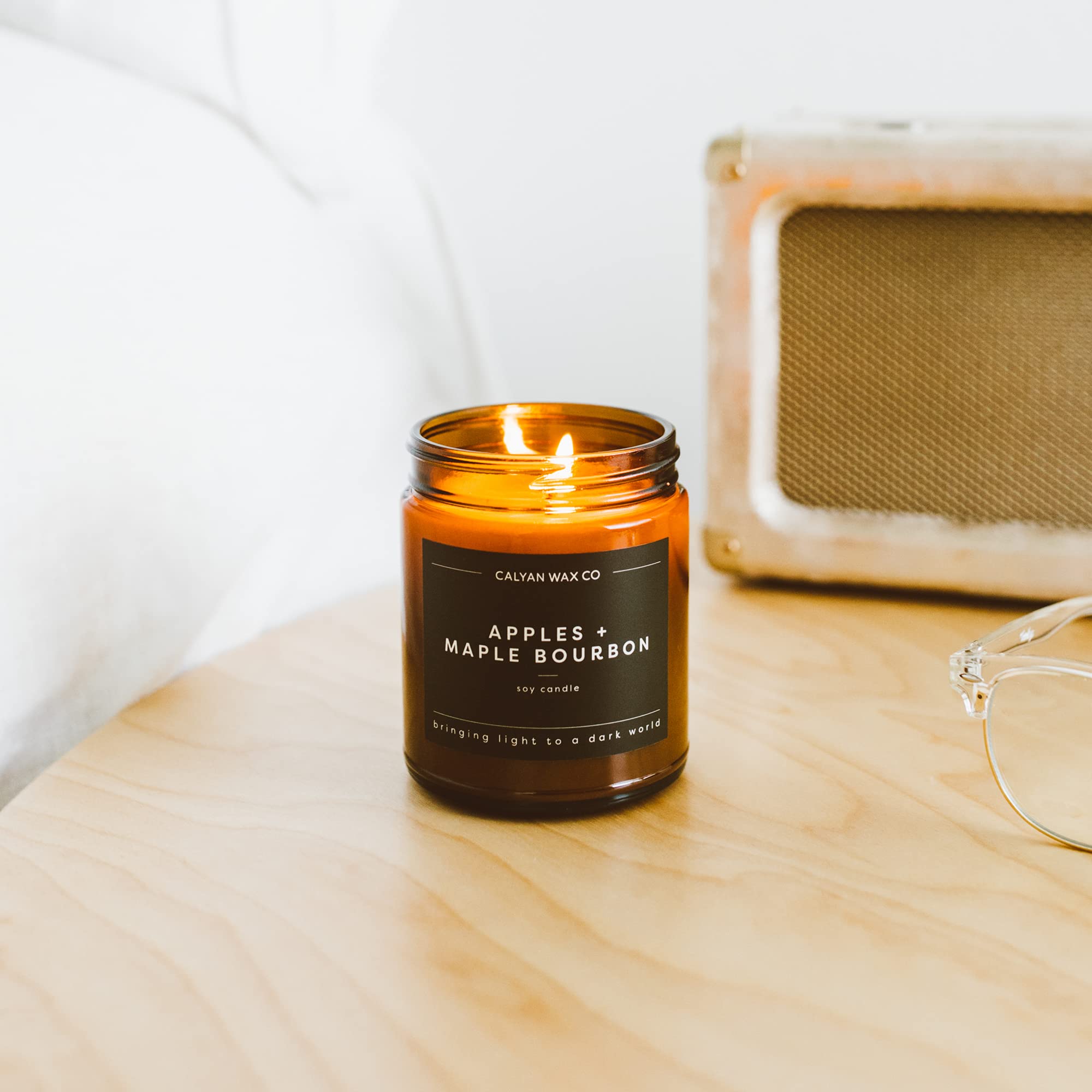 Bougie végane sans cruauté animale Calyan Wax Co, sans paraffine