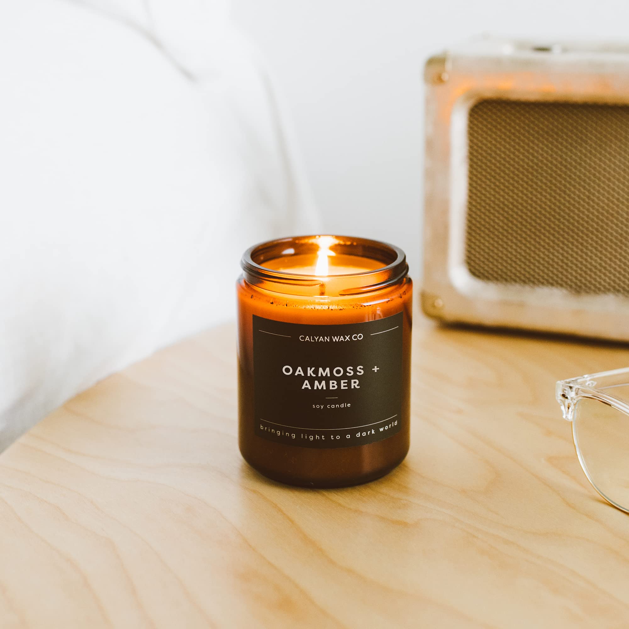 Bougie végane et sans cruauté animale de Calyan Wax Co. en formulation naturelle