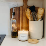 Bougie végane et sans cruauté Calyan WAX Co, paraffine absente