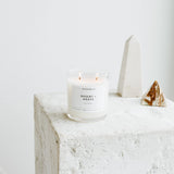 Calyan Wax Co. Desert & Agave, cire de soja pure et non toxique pour une brûlure propre.