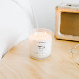 Calyan Wax Co. Desert & Agave, ambiance chaleureuse idéale pour le salon.