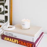 Calyan Wax Co grand bocal en verre — 37 heures de parfum.
