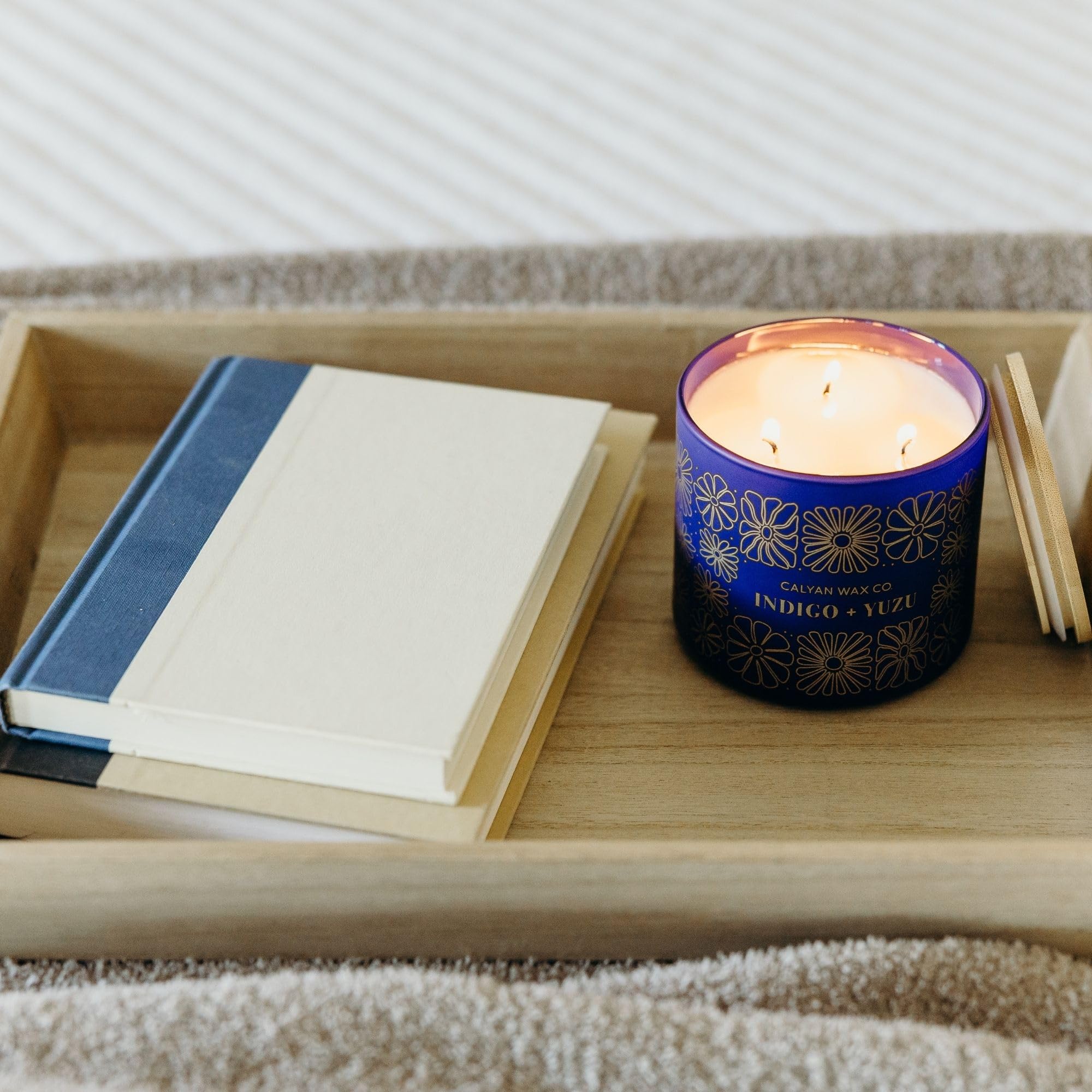 Calyan Wax Co. Sillage: parfum citrus durable pour pièce.