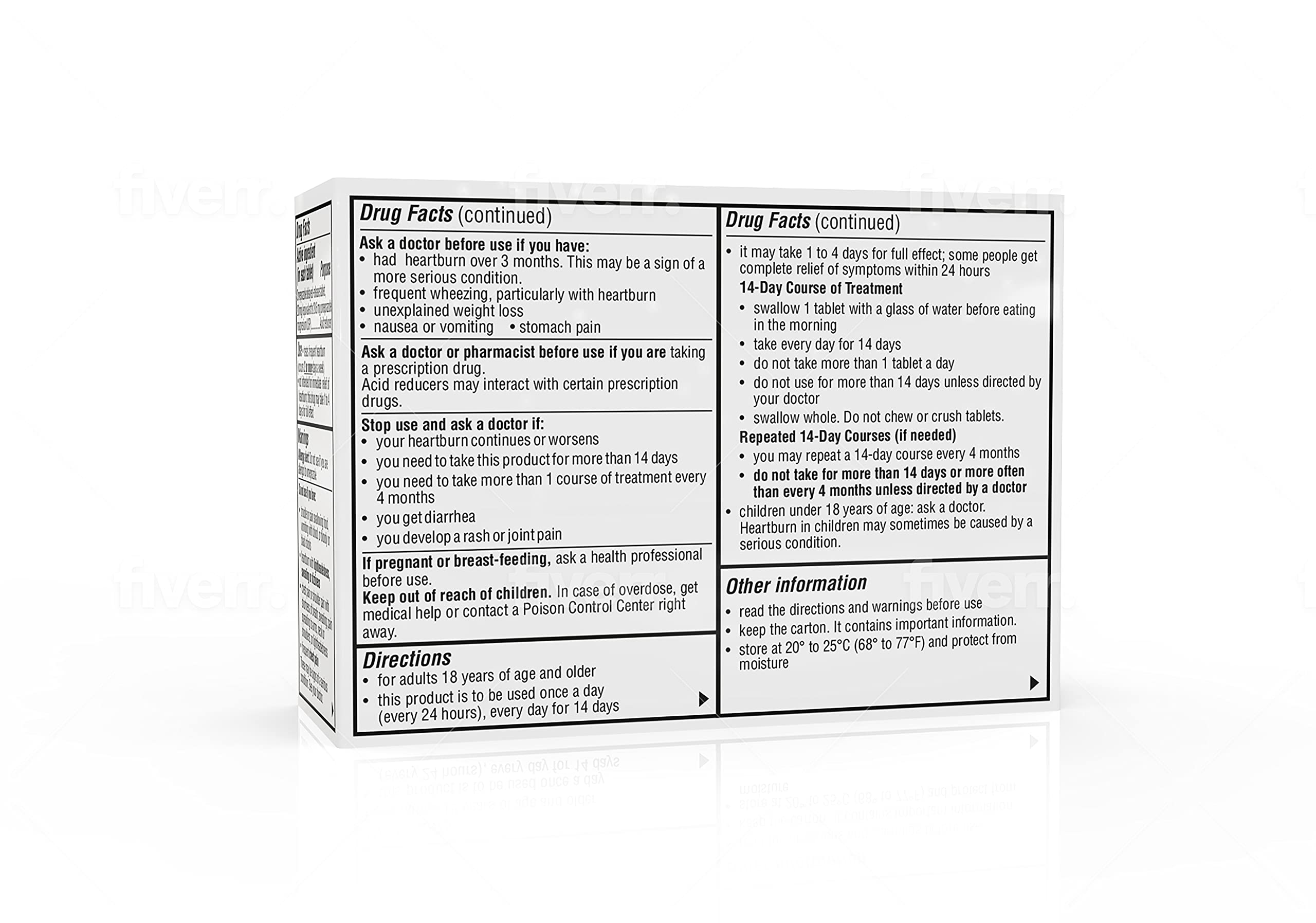 Camber Oméprazole 20mg – soulagement du reflux.