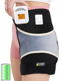 CAMECO ceinture chauffante pour hanche avec massage et relaxation ciblée.