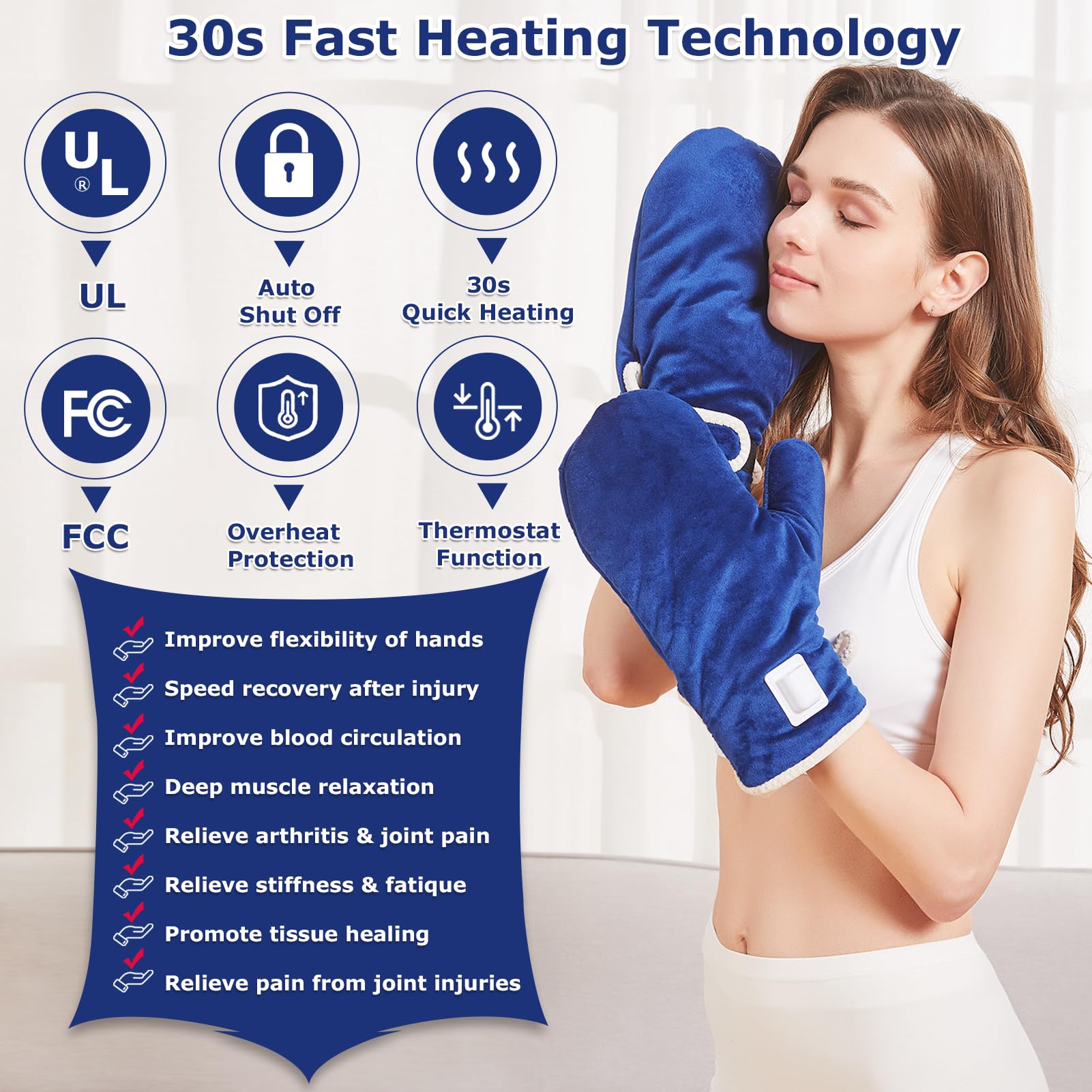 Gants CAMECO pour usage quotidien, confort durant repos et activités.