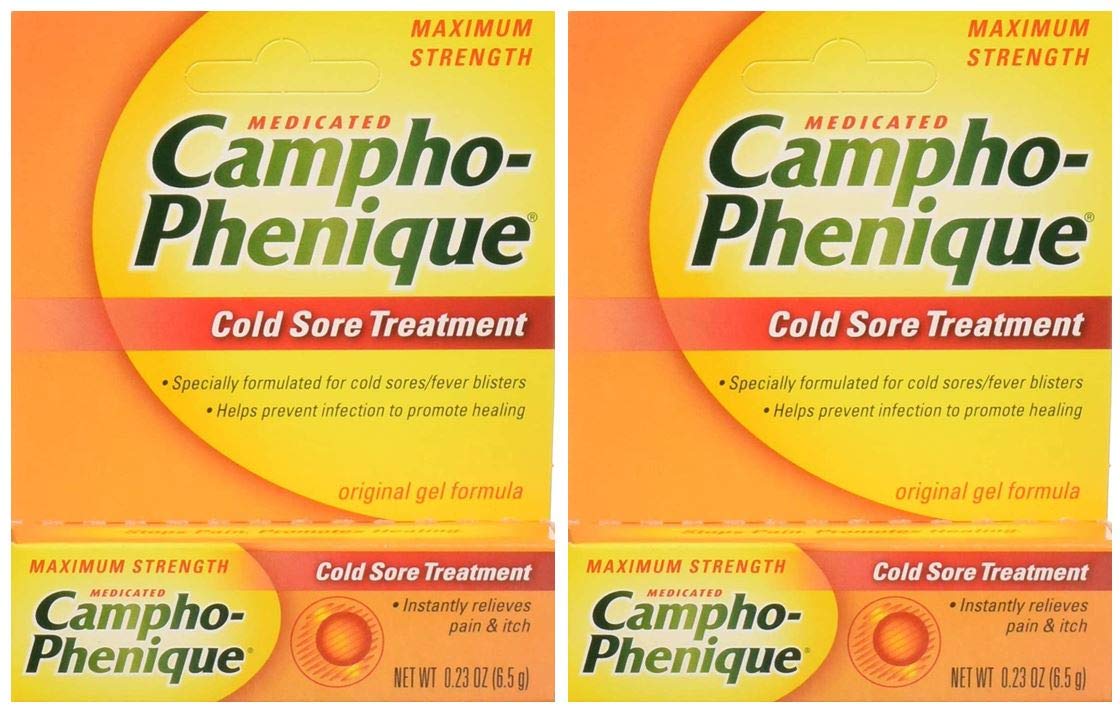 Campho-Phenique Gel Original en pack de 2, soulage rapidement douleur et démangeaisons.