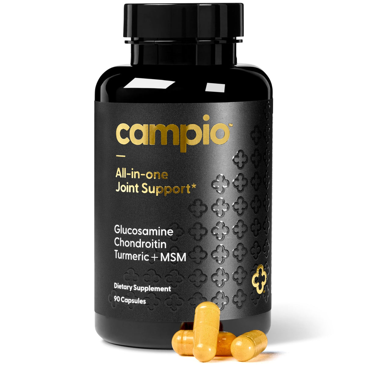 Campio: bouteille glucosamine-chondroïtine-msm, soutien mobilité articulaire