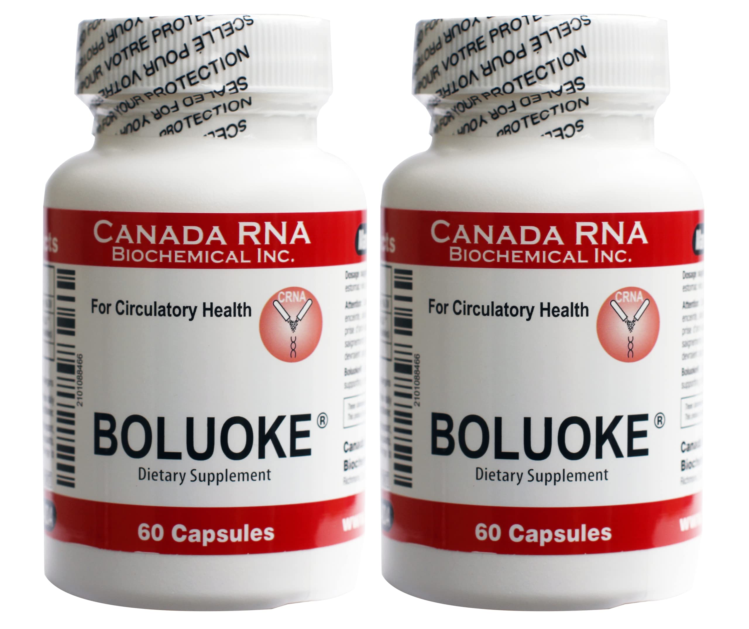 Canada RNA Boluoke, bouteille de gélules, peut soutenir l'équilibre coagulation-fibrinolyse.