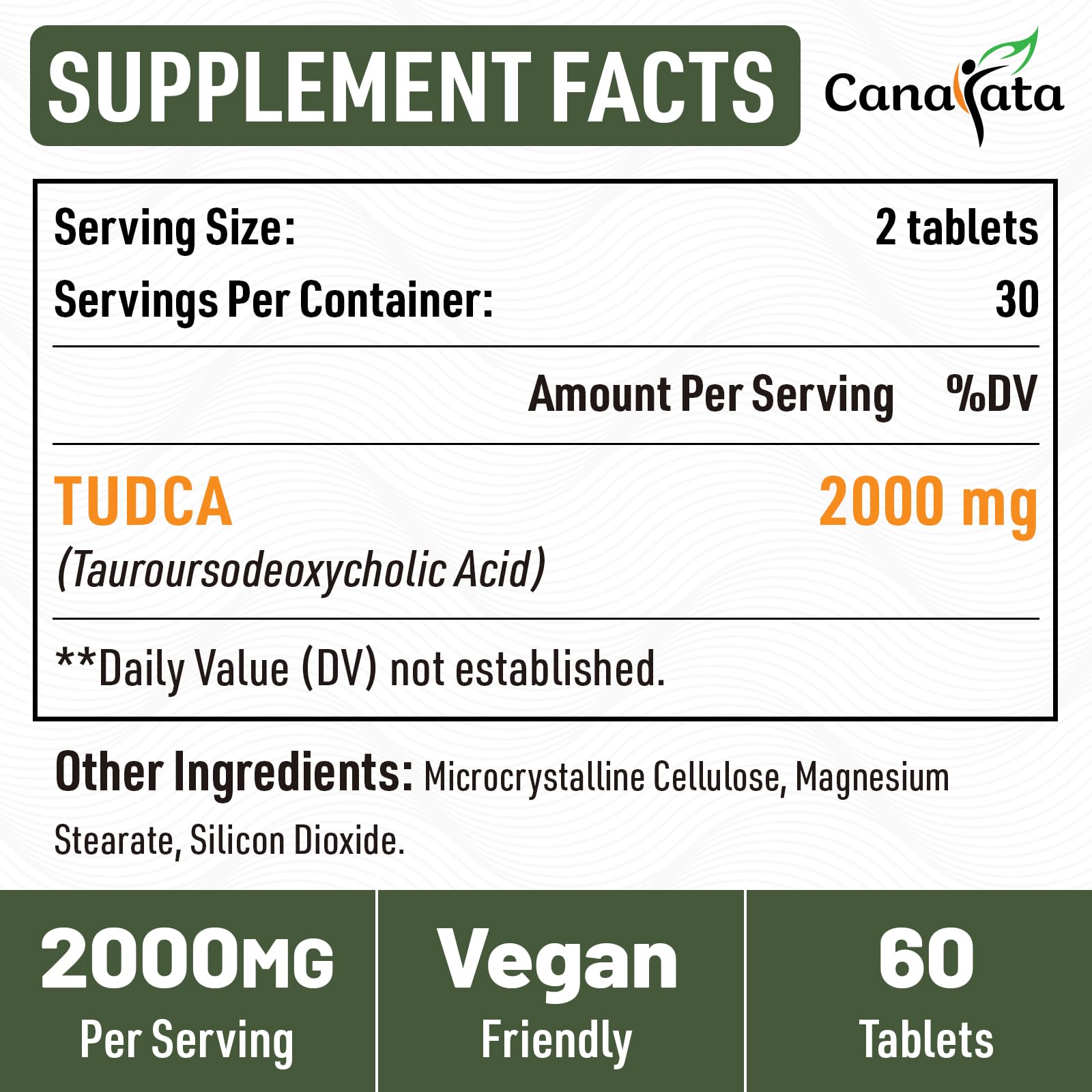 Canarata TudCA: usage quotidien sur 60 jours pour une routine stable.