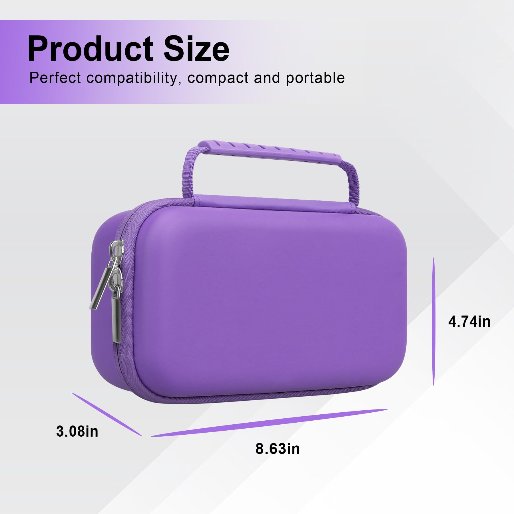 Canboc étui cadeau violet idéal pour les fêtes et occasions