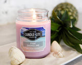 Bougie Candle-Lite Rose Shoreline ambiance nocturne relaxante.