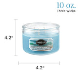 Candle-LITE Ocean Blue Mist, ambiance mer et brise marine dans votre salon.