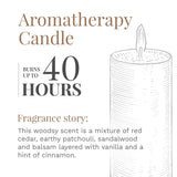 Candle-LITE parfum vanille cannelle, ambiance réconfortante