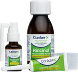 Canker-X PVP, filmogène protègent les aphtes et réduisent l’inconfort.