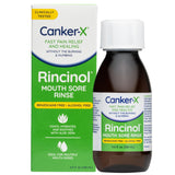 Canker-X Rincinol – bouteille-bouche apaisante pour aphtes.