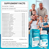 CANLIST Probiotiques: bouteille montrant 18 souches pour équilibre intestinal.