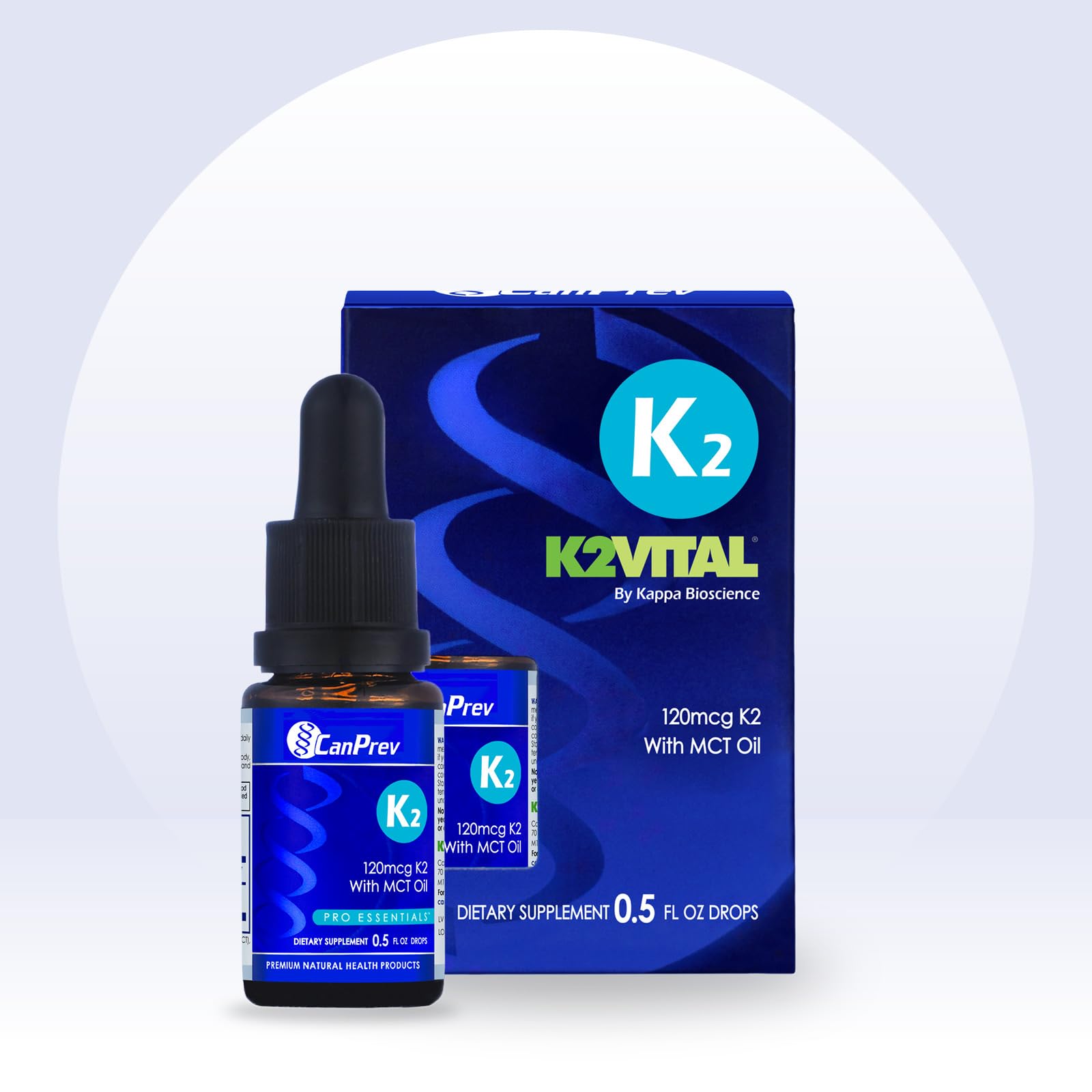 CanPrev K2 Drops flacon compact 15 ml prêt à transporter