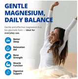 CanPrev Magnesium BisGlycinate 200 mg, capsules-douces – estomac plus confortable.