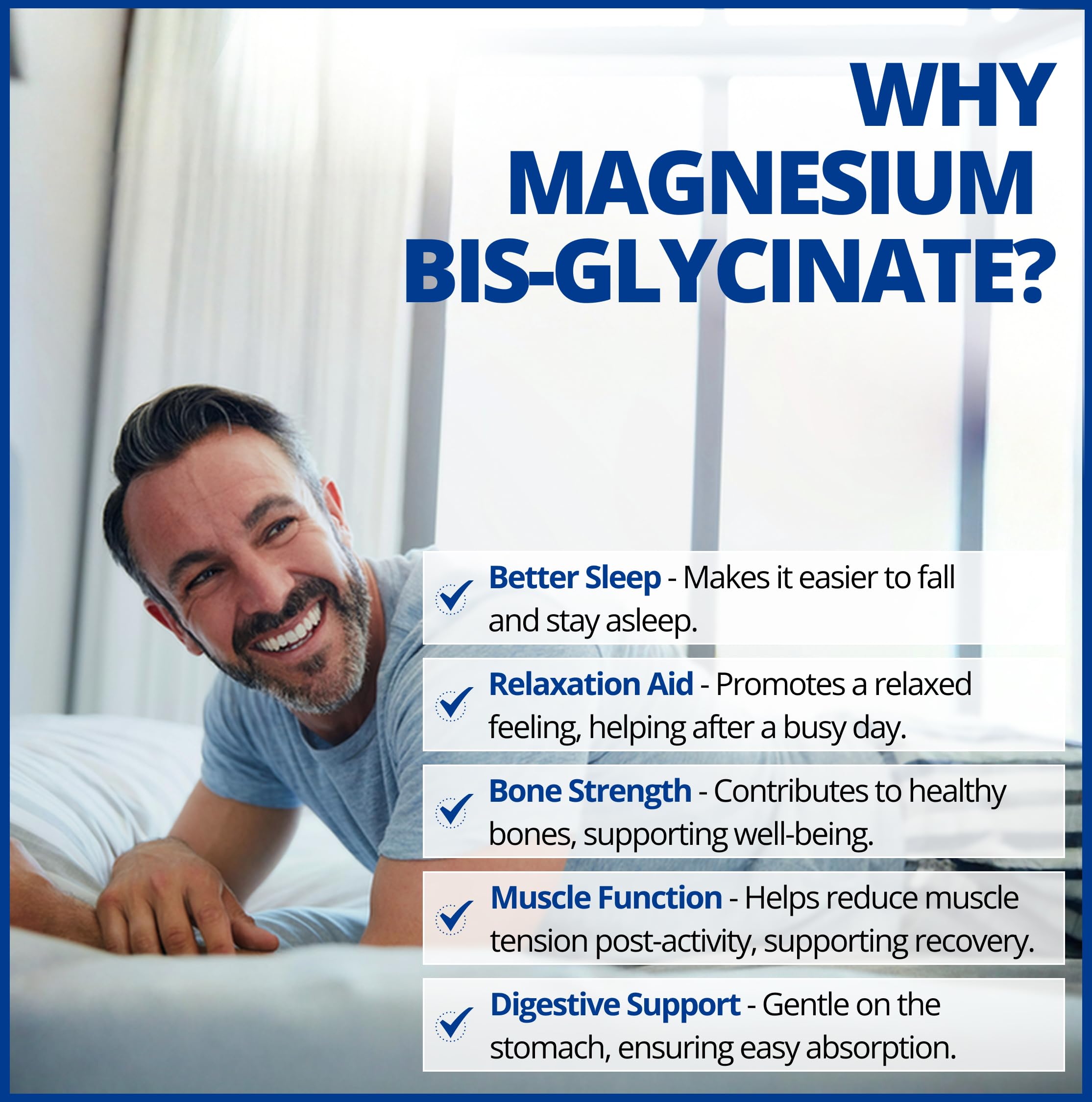 CanPrev Magnesium BisGlycinate 200 mg, soutien-musculaire – capsules adaptées à l’endurance.