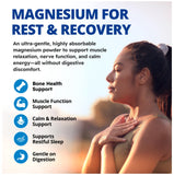 CanPrev Magnésium Bisglycinate Poudre 400mg – dose-poudre: réveil plus frais
