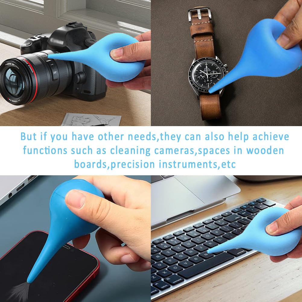 Nettoyage de petits espaces avec Canumer: utile pour caméras et recoins délicats.