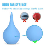 Embout doux en silicone Canumer: pointe souple pour un nettoyage sans douleur.