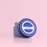 Capri Blue Emballage élégant bleu jean, idée cadeau chic.