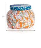 Capri Blue Pattern Play réutilisation du pot après usage