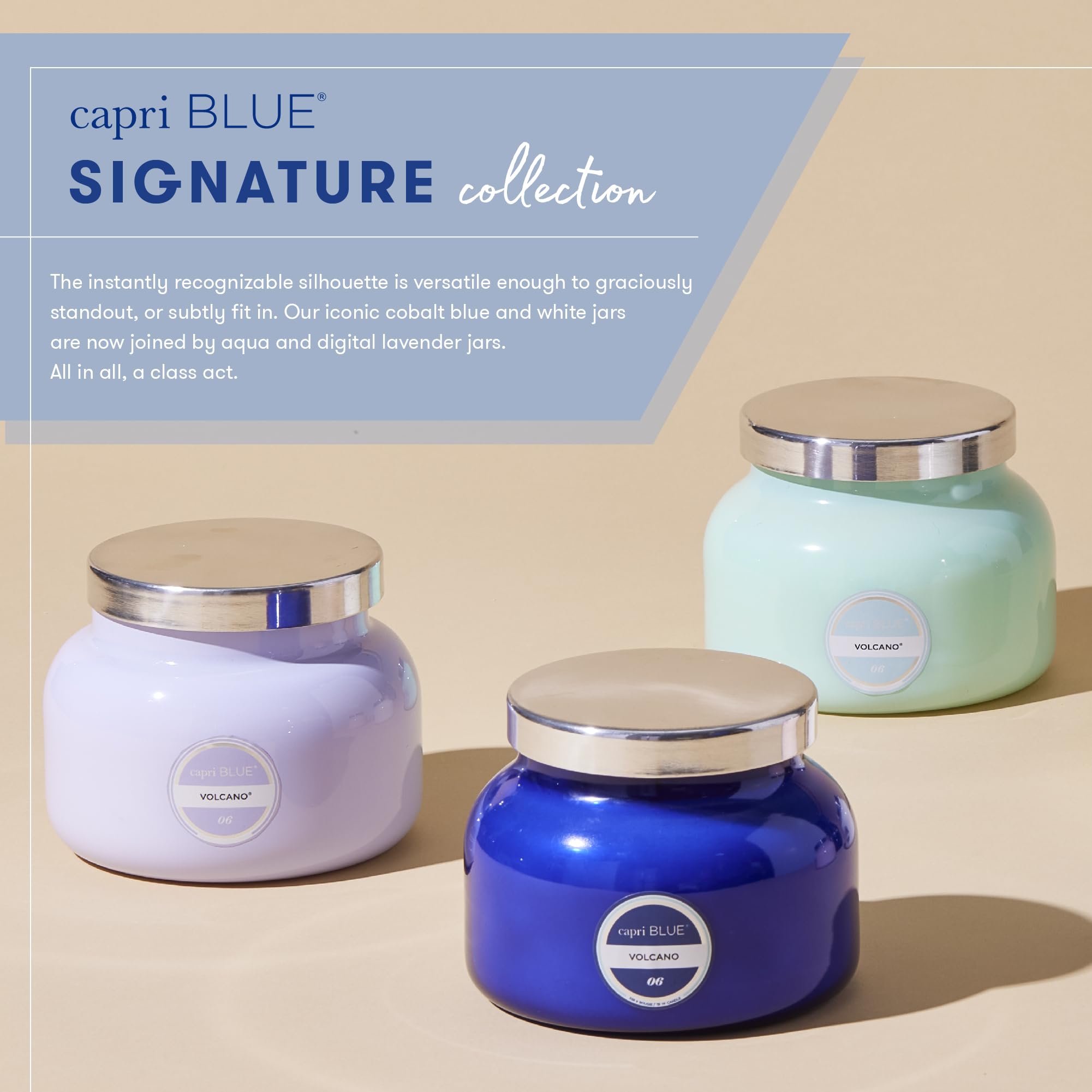 Capri Blue Volcano bougie-verre-lavande-detail-8oz: design élégant et parfum durable.