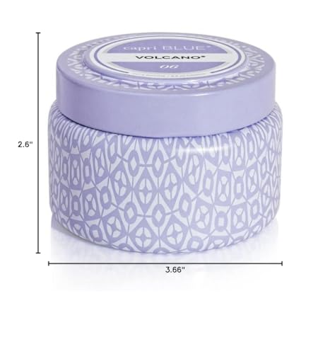 Capri Blue Volcano Travel Tin Lavande — cadeau élégant et pratique