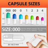 CapsLogist capsules 000 – utilisation facile pour le remplissage maison