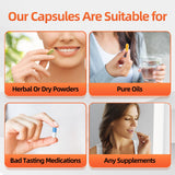 CapsLogist capsules 000 – pratique et claire pour remplissage artisanal