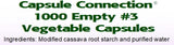 Capsule Connection lot de 2 sacs pour stockage pratique en vrac.
