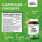 Capsules Wild & Organic mousse de mer – gros plan sur la texture facile à avaler.