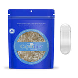 Capsuline gélules vides taille 000 transparentes pour remplissage précis et propre.