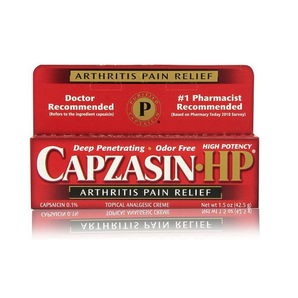 Capzasin HP Crème, lot de 3, soulagement potentiel des douleurs localisées.