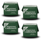 Pack de 4 cubes de carbonate de magnésium faciles à transporter.