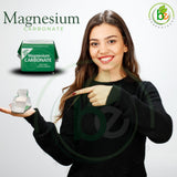 Cubes de carbonate de magnésium pour le bien-être digestif et les rituels quotidiens.