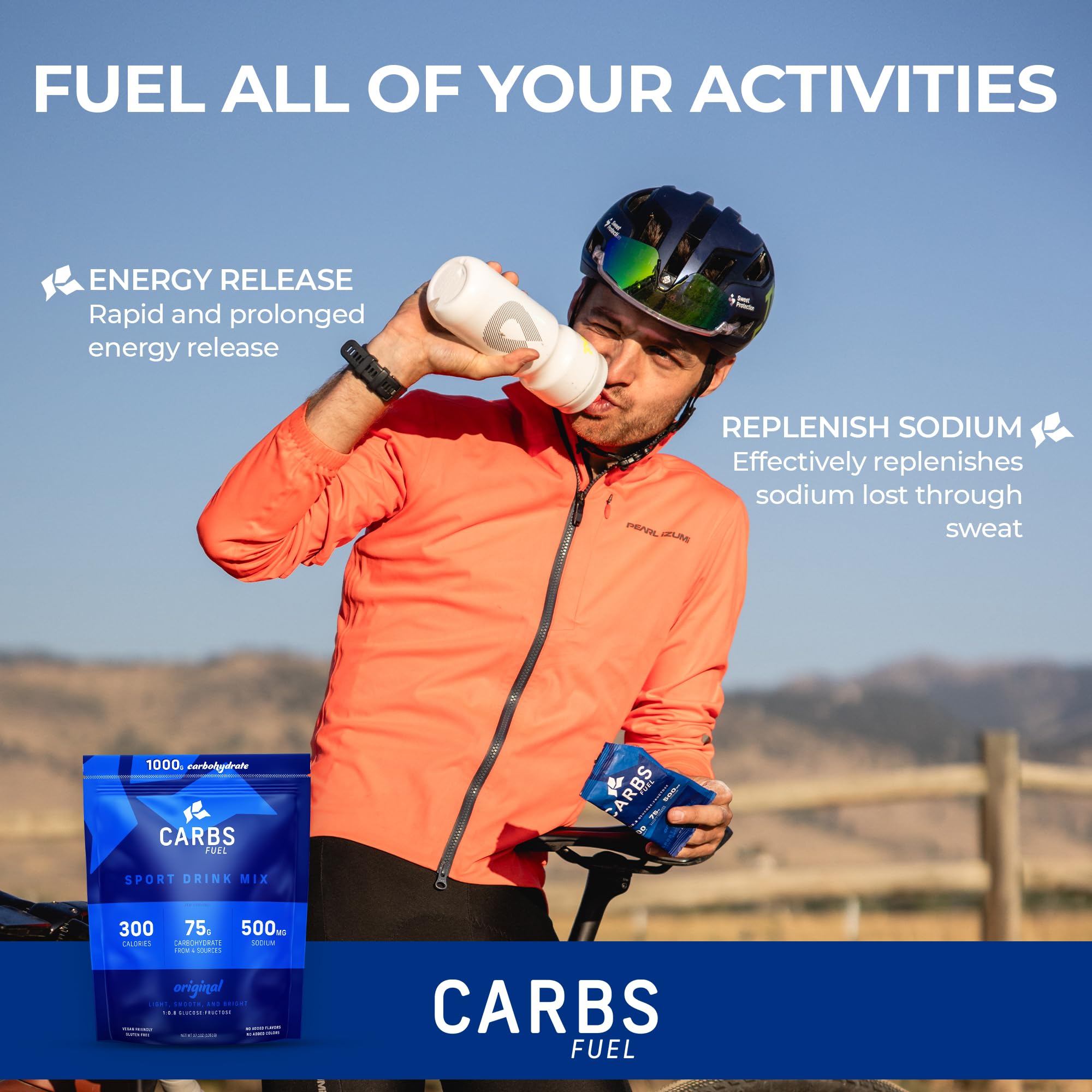 Boisson Carbs Fuel: utilisation en triathlon pour ravitaillement continu