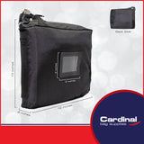 Cardinal bag supplies poches claires amovibles, accessibilité rapide des pilules et accessoires